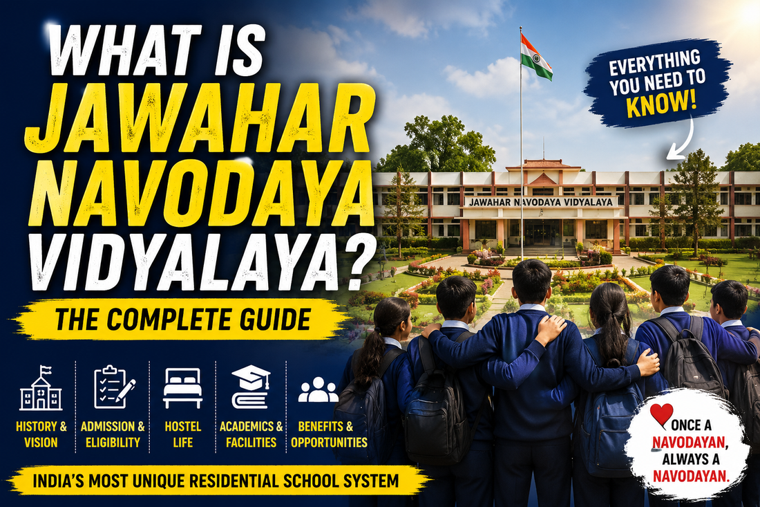 What Is Jawahar Navodaya Vidyalaya? The Complete Guide to India's Most Unique School System (2026)