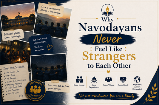 Why Navodayans Never Feel Like Strangers to Each Other